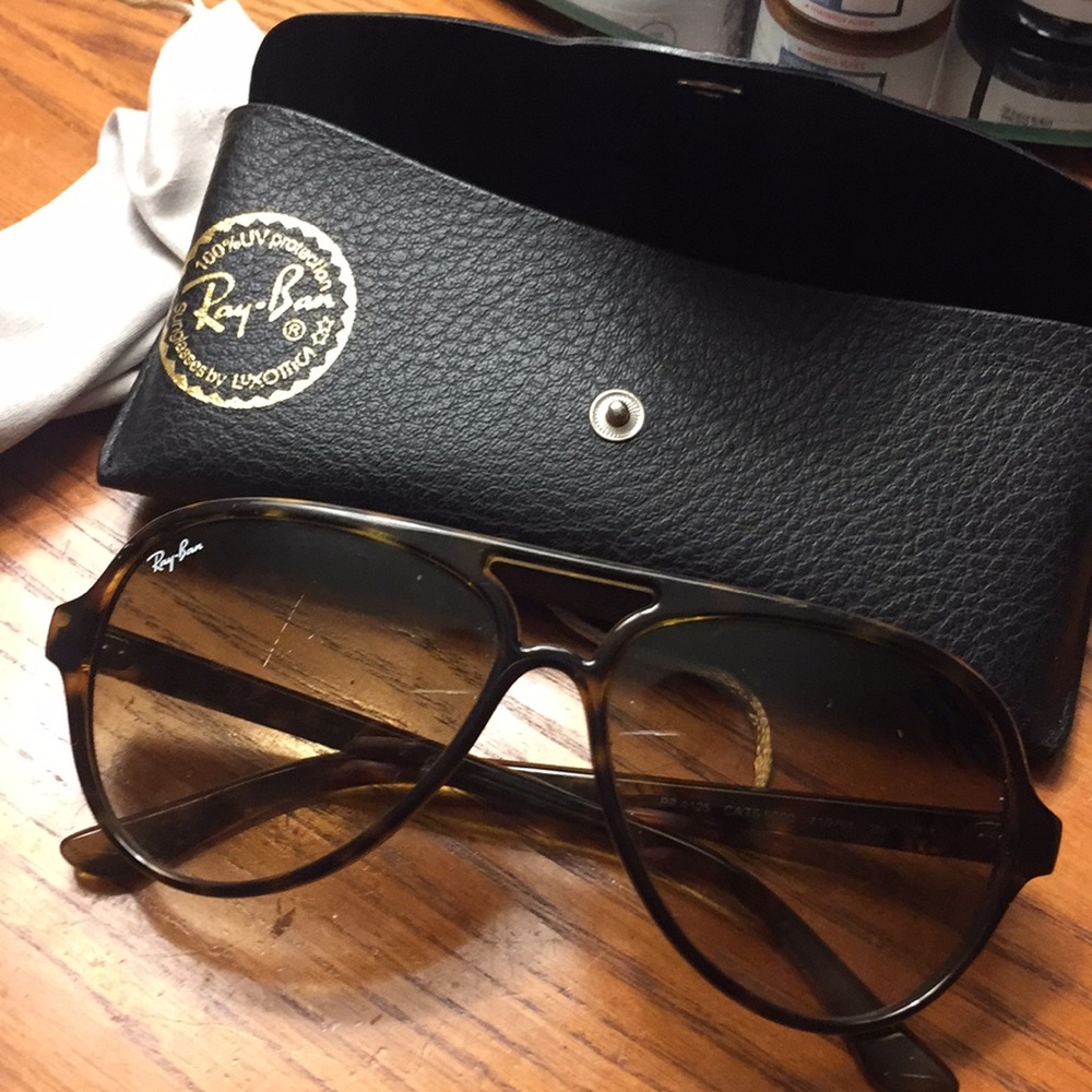 Aviator Ray Ban Sunglasses In Tortoise